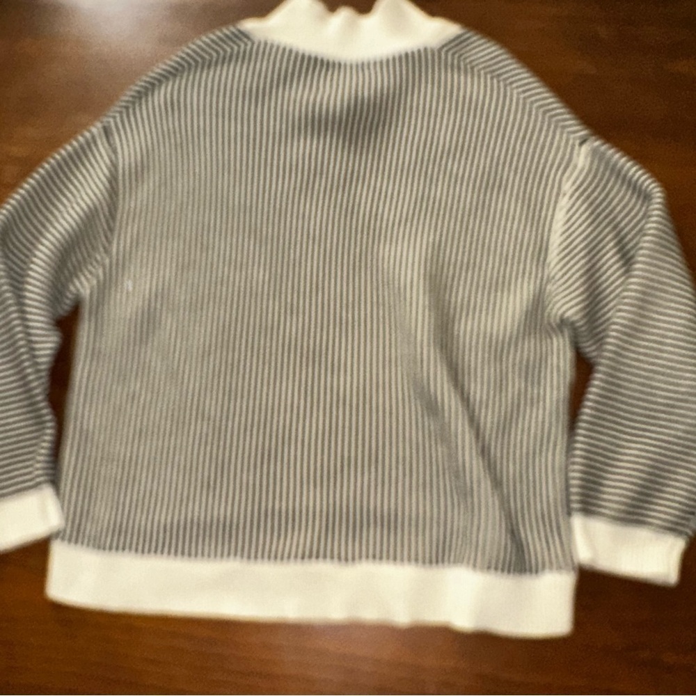 Found men’s TABAS TIE KNIT COLLARED SWEATER
in cream S - Picture 6 of 11